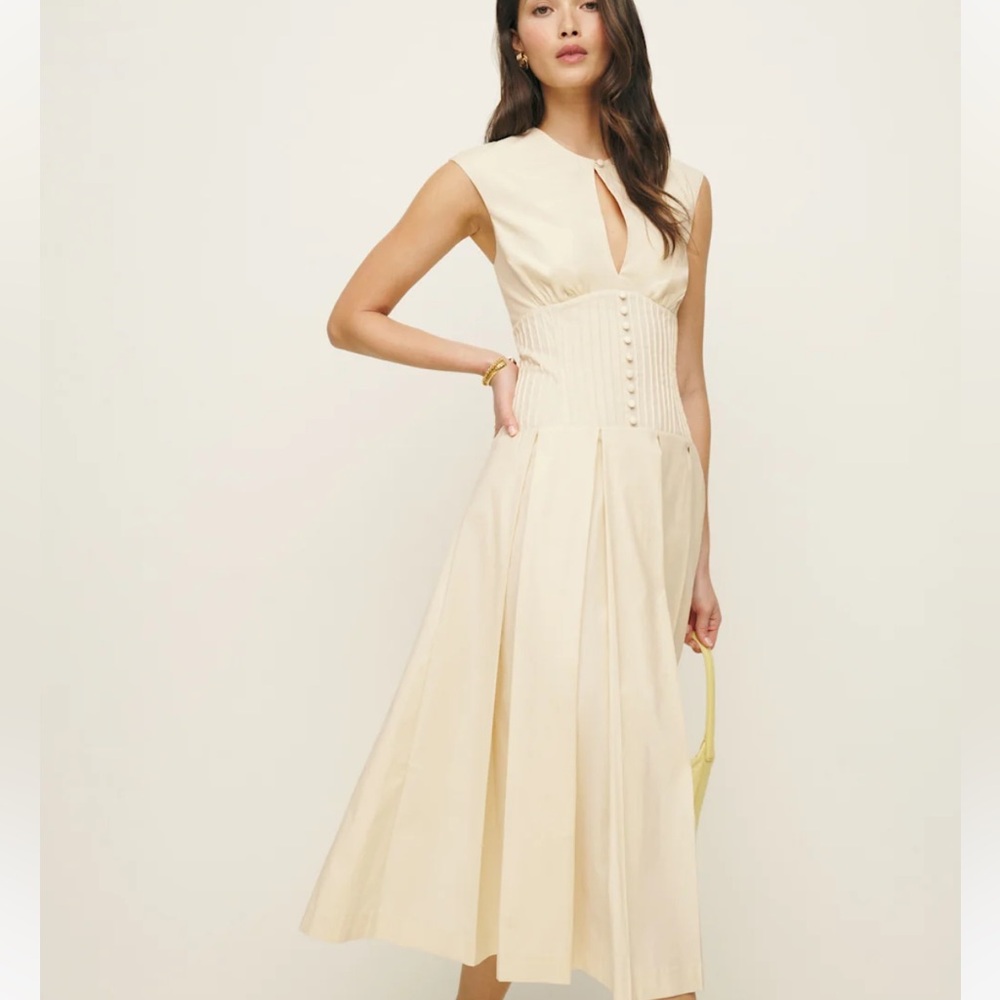 Reformation Renaie Dress Sugar - Size 2